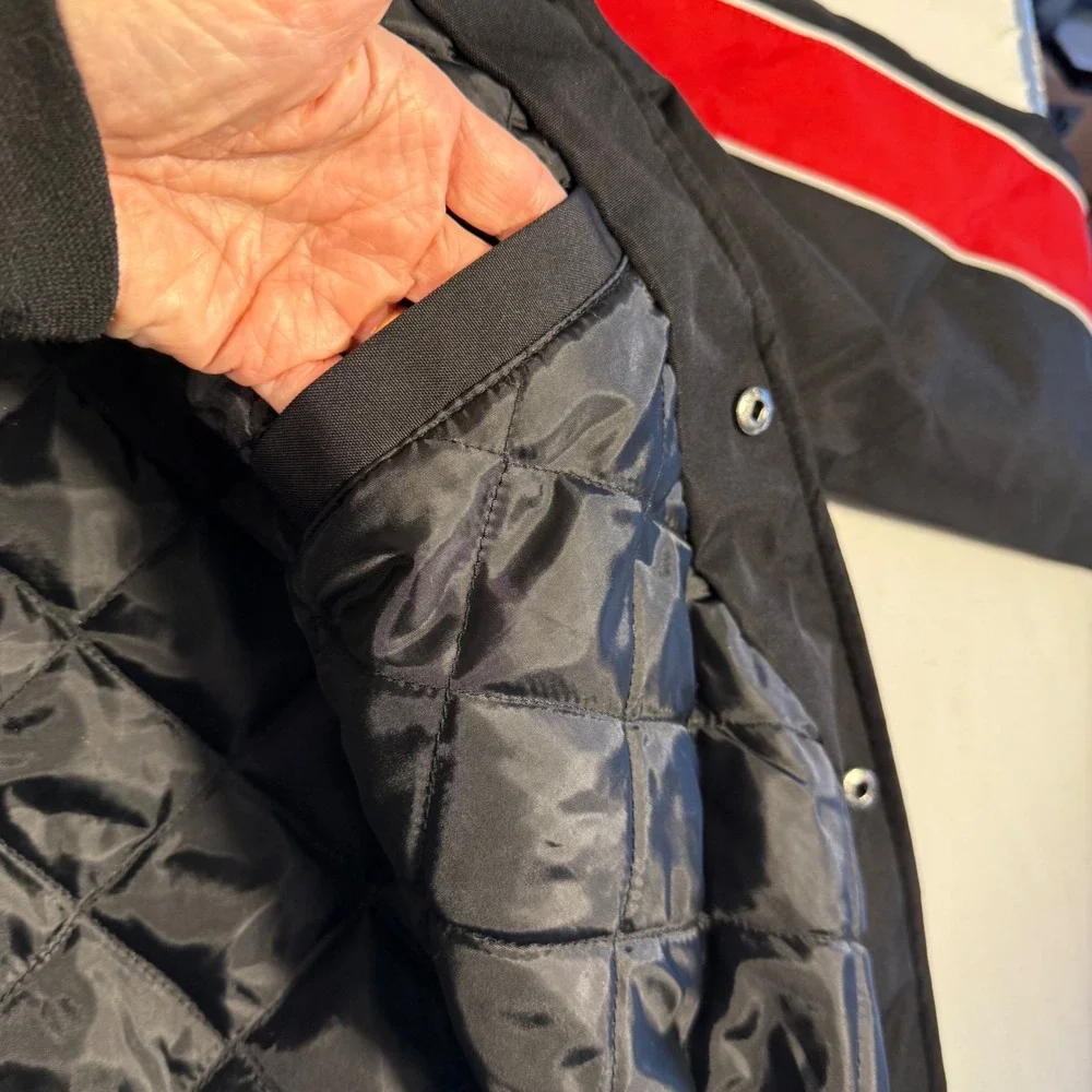 Coca-Cola XS Racing Jacket Y2K Motorsports NASCAR Checkered Logo‎ Racingcore